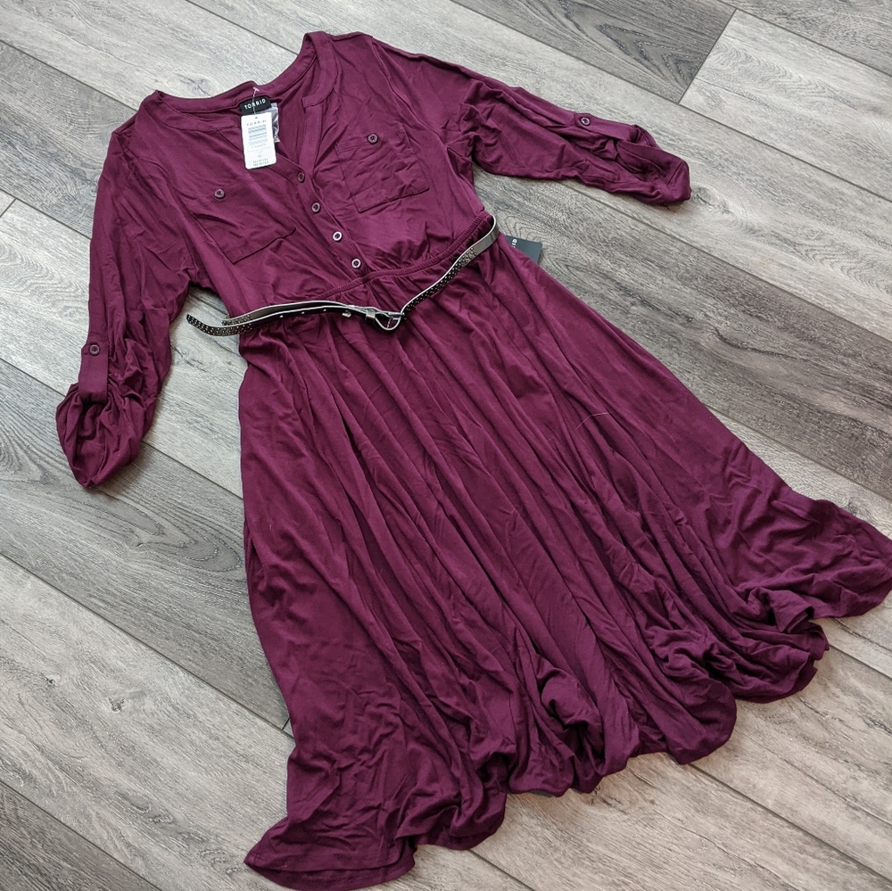 NWT Plus 00 Torrid Belted Dress